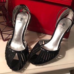 Bakers NWOT sequence black 6.5 spaghetti strap